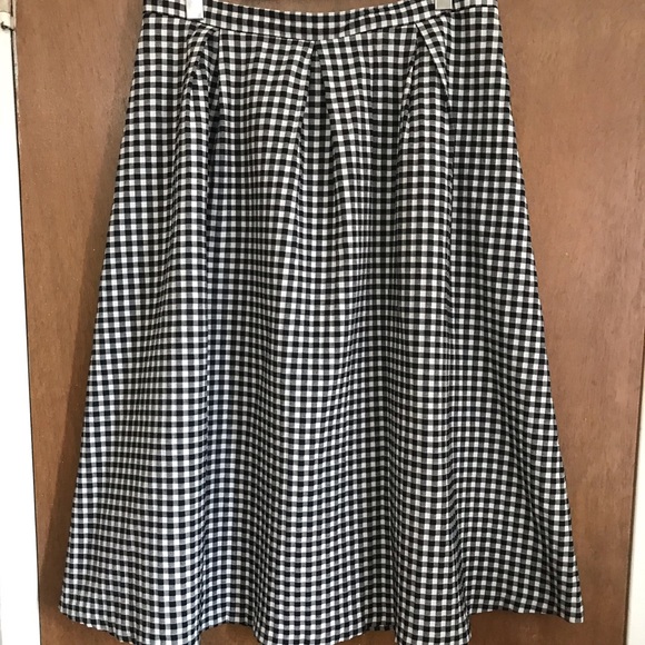 Topshop Dresses & Skirts - Topshop Gingham Midi Skirt